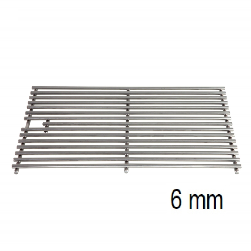 Set stainless steel grates 6mm for CHEF-S