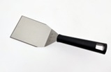 Stainless steel spatula with plastic handle 31 cm